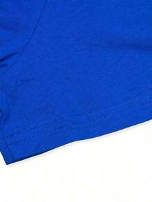 short-sleeveCamisetas Gráficas para Mujer con Temática de Portugal - Diseño divertido con frases en portugués, estilo casual de cuello redondo en algodón puro y cómodo, estampado con frases en portugués, ideal para viajes a Brasil y para estudiantes de portugués, se puede usar en todas las estaciones, 100% algodón. Blusas Bonito 100% Algodón - Azul - Ver 4