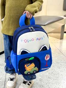 Unique High-Quality Stylish Backpack, Suitable For Outdoor, Casual, School, Daily Use, Cute Cartoon Print Design For Girls - Multicolor - View 3