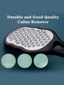 2 PIEZAS Lima de pies profesional de acero inoxidable, diseño a prueba de salpicaduras, mango ergonómico, superficie de grano grueso y fino - Material de plástico duradero, adecuado para el cuidado de los pies y las manos en el spa del hogar - Regalo perfecto para graduación, Acción de Gracias. - multicolor - Ver 9