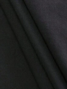 Camiseta Casual de Algodón Grueso de 180g para Mujer Payeah, Diseño de Pequeño Guitarrista, 100% Algodón, Impresión Digital (1 Pieza) - Negro - Ver 8