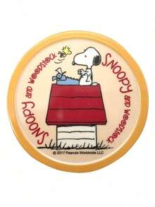 SNOOPY 1個可愛卡通隔熱杯墊，防水、防霉、耐熱、防摔且防碎，新年禮物、情人節禮物、復活節禮物 [隨機款式] - 彩色 - 查看 3