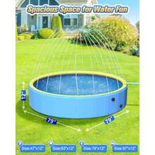 Splash Pad para perros - Azul - Ver 7