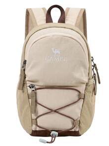 CAMEL CROWN Foldable Large Capacity Travel Backpack, Short Trip & Gym Storage Bag - Light Khaki - View 7