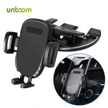 Giá đỡ điện thoại trên ô tô Untoom đa năng, xoay 360 độ, tương thích với iPhone, gắn khe cắm CD trên xe hơi. - A - Xem 5