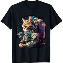 Camiseta Catzilla - Arte Japonés, Nueva Llegada, Camisetas de Algodón Puro para Mujer, Moda Y2k, Camisetas con Gráficos de Haikyuu 72940, playeras de mujer - Negro 3 - Ver 1