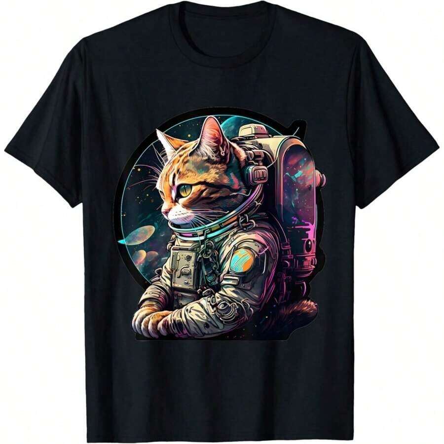 Camiseta Catzilla - Arte Japonés, Nueva Llegada, Camisetas de Algodón Puro para Mujer, Moda Y2k, Camisetas con Gráficos de Haikyuu 72940, playeras de mujer - Negro 3 - Ver 1