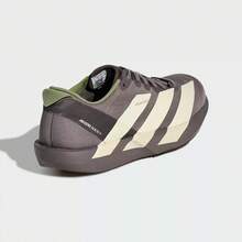 Adidas Zapatillas de running profesionales para mujer ADIZERO ADIOS 9 con suela fina - Marrón/Blanco - Ver 4