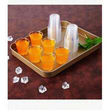 100/50/20個透明杯、果汁杯、派對杯、水杯，適用於居家、辦公室，適合冰咖啡、果昔、汽水、可樂、派對、節日、葡萄酒、雞尾酒、婚禮、開學季及其他重要場合 - 彩色 - 查看 2