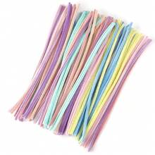 Set Of Rotating Rod Pieces, DIY Materials, Children's Toys, Plush Rods, Rotating Rods, Chenille Flower Stems, Creative Strips, Handmade Educational Materials. - Maroon - View 12