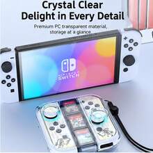 Hộp đựng tay cầm Joy-Con, vỏ bảo vệ chống bụi. - Xem 3