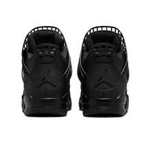 Nike Jordan Air Jordan 4 RETRO "NET/Black" Durable And Breathable Mid-Top Retro Basketball Shoes Women's Black - FN7251-001 - 查看 5
