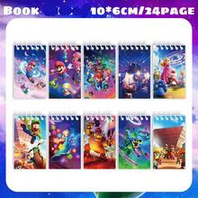 Bộ 5 miếng ghi chú dán bỏ túi siêu 2026 mới với họa tiết , , lâu đài Bowser và dấu hỏi, sổ ghi chép dễ thương làm quà tặng tiệc sinh nhật, lịch, phong cách ngẫu nhiên - Nhiều màu - Xem 9