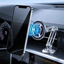 Magnetic Car Phone Holder, Stable And Non-Falling, Suitable For Car Dashboard And Center Console, Applicable For Navigation And Streaming, A Multifunctional Phone Holder For Multiple Scenarios - JY23 - View 6