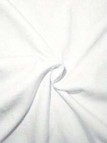Camiseta de Algodón Suave para Mujer, Diseño de Mariposas y Estrellas Tulipán - Ajuste Cómodo, Mangas Cortas, Cuello Redondo, Patrón Geométrico, Lavable a Máquina, Estilo Casual, Uso en Toda - Blanco - Ver 4