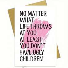 1pc Interesting Birthday Card, Mother's Day Card For Mom - Multicolor - View 8