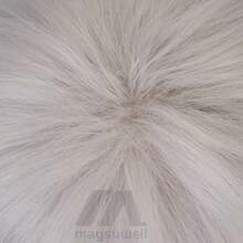 Anime wig Cosplay Wigs for Silver short hair for Men Women for Halloweencarnival Costume Party with Cap - Blanco - Ver 6