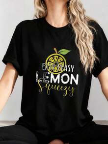 1 Piece Women's Funny Christmas Graphic T-Shirt - 100% White Cotton, Short Sleeve, Round Neck, Casual Style, With Red And Green Festive Print, Funny "Christmas Loading" Design And Snowflake Patterns, Total Weight 180g, 100% Cotton. - Black 1 - 查看 12