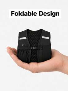 1pc Lightweight Running Vest Backpack , Unisex Sports, With Multi-Functional Storage Design, Suitable For Outdoor Hiking, Cycling, Running, Climbing And Other Sports Activities. Breathable And Water-Resistant,Back-To-School Essentials - Multicolor - View 7