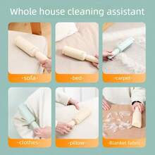New Static Roller Lint Brush, Bedsheet Fur Remover, Clothes Fuzz Brush, Pet Nest Lint Brush, Pet Cleaning Supplies - Multicolor - View 4