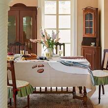 1 pieza, Decoración del hogar, Mantel con estampado de café, Rectangular, Tejido a máquina, Adecuado para cocina del hogar, comedor, cena de fiesta, picnic, camping, cita, boda, decoración de fiesta temática, uso interior y exterior - Multicolor - Ver 4