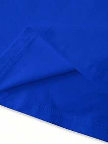 Camiseta de manga corta para mujer con estampado Cool Aunt'S Club |     Camiseta casual blanca de cuello redondo, elástica, lavable a máquina, adecuada para primavera/verano/otoño. - Azul - Ver 3