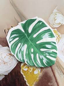 20Pcs Palm Leaf Printed Double-Ply Paper Napkins, Hawaiian Style Disposable Napkins, Safari Jungle Theme Party Supplies, For Summer Birthday, Tropical Beach Party, Luau, Jungle Decor & Table Decoration - View 5