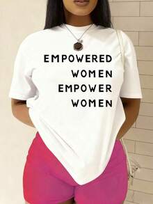 1 camiseta elegante para mujer con un diseño retro único, hecha de un material suave y cómodo 100% puro, con mangas cortas. Es una combinación de simplicidad y moda, perfecta para una elegancia informal. Imprescindible para las mujeres, especialmente durante las temporadas de festivales. 180g 100% algodón, los diseños están completamente impresos. Unisexo. - Blanco - Ver 12