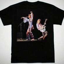 Mick Ronson  VTG T-shirt Svart Bomull Alla Storlekar herrkläder herrkläder bomulls-t-shirt herr t-shirts för män sommarkläder herr herrs sommarkläder band-t-shirts herr-t-shirts semesterkläder för kvinnor enkla sommarkläder jerseytoppar dam resortkläder i stil Sommarkläder för kvinnor bomullstoppar sommartoppar sommarkläder toppar för kvinnor vita toppar festtopp - Svart - Visa 1