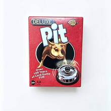 Bộ trò chơi bài Pit Card cao cấp đầy đủ kèm chuông, trò chơi giao dịch hàng hóa tốc độ cao kinh điển, trò chơi tương tác dành cho 3-8 người chơi từ 14 tuổi trở lên, ra đời từ năm 1904. - Nhiều màu - Xem 1