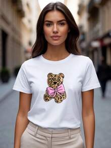 Camiseta LICHNOSTYL estampada elegante - A - Ver 6