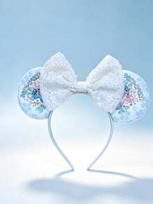 1 chiếc băng đô tai hoạt hình Disney Stitch, phụ kiện đội đầu dễ thương đa năng cho tiệc sinh nhật, kỳ nghỉ, đám cưới, tựu trường, quà tặng - Nhiều màu - Xem 10