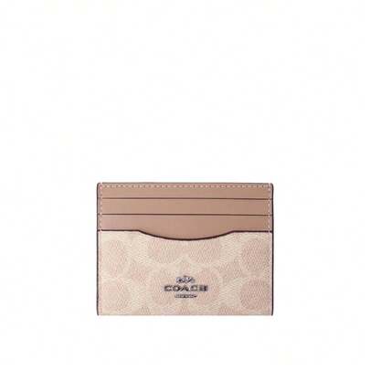  Ví đựng thẻ có logo Coach dành cho nữ CZ286SVPWH