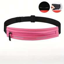 2026 Popular European And American Outdoor Waist Bag, Running Waist Bag, Outdoor Sports Fitness Bag, Ultra-Thin Invisible Waist Belt, Multifunctional Phone Pouch, Phone Storage Bag - Pink - Single-node Texture - View 3