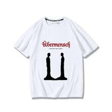 Camiseta De Manga Corta  G-Dragon Ubermensch, MercancíA De Concierto Para Hombres Y Mujeres, Ropa De Apoyo Para Fans. - Negro - Ver 3