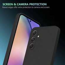Casing Ponsel Matte Hitam Terbaru 2026, Kompatibel dengan 15T 5G / 15T PRO 5G / Poco M8 Pro / Poco C85 4G dan Model Lainnya. Lembut dan Nyaman di Genggaman, Anti Selip, Tahan Keringat dan Sidik Jari, Tahan Aus, Tahan Gores dan Tahan Jatuh. - Hitam - View 3