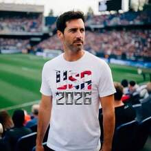 Camiseta de Fútbol de la Copa Mundial de EE. UU. 2026, Camiseta de Fanático del Fútbol Americano, Camiseta de la Selección Nacional para la Copa Mundial 2026, Regalo de Fútbol de EE. UU. para Hombres y Mujeres - Negro - Ver 6