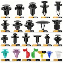 Bộ 725 chi tiết ốc vít kiểu bấm cho ô tô, bộ dụng cụ lắp ráp ô tô, thích hợp cho cản trước, chắn bùn và các bộ phận khác, bộ 6 loại kẹp ô tô đa năng, ốc vít cố định cản trước, kẹp tán đinh nhựa cho ô tô, phụ tùng ô tô đa năng - A - Xem 8