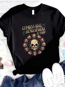 1 pcsCypress Hill - Atmosphere T-Shirt180g Algodón 100% - Blanco 3 - Ver 10