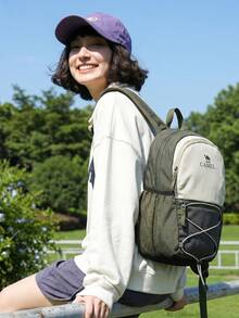 CAMEL CROWN Foldable Large Capacity Travel Backpack, Short Trip & Gym Storage Bag - Mori Green - View 5