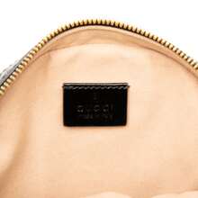 Authenticated Gucci PRE-OWNED Mini Suede Ophidia Round Crossbody Bag - màu đen - Xem 2