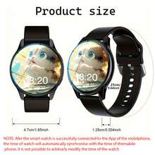 Smartwatch With Wireless Calling/Dialing, Multiple App Notifications, Suitable For Men & Women, Sports Watch, Customizable Wallpaper, Music Control, Compatible With IOS/Android - Multicolor - View 6