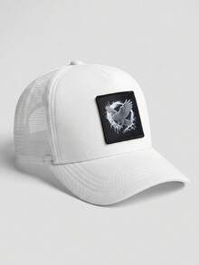 1pc Men's Baseball Mesh Cap With Bird Animal Pattern, Outdoor Sun Protection Casual Mesh Hat, Suitable For Business, Travel, Beach Holiday, Unisex - Multicolor - View 15