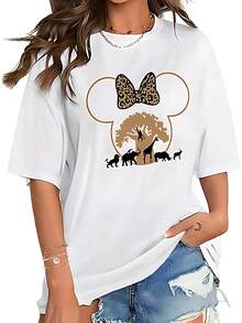 Camisetas para mujer, camisetas de algodón - Blanco - Ver 1