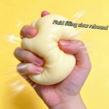 1 món đồ chơi bóp mềm hình vuông giống pho mát, bóng giảm căng thẳng TPR đàn hồi chậm, đồ chơi bóp mềm dẻo, đồ chơi giảm căng thẳng sáng tạo dành cho người lớn - Nhiều màu - Xem 3