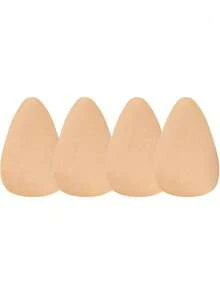 4件裝隱形貼心胸墊 + 10件裝花卉乳暈貼，一次性無肩帶背心式提拉胸罩，隱形黏貼設計，舒適支撐，適合女性，大尺碼胸罩，背心式胸罩，一次性胸罩 - 彩色 - 查看 7