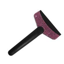 1pc Car Rhinestone Ice Scraper With Long Handle, Frost Remover Brush For Windshield, Stainless Steel Scraper, Car Winter Accessory Suitable For Cars, Trucks, SUVs, Snow Shovel - Multicolor - View 14