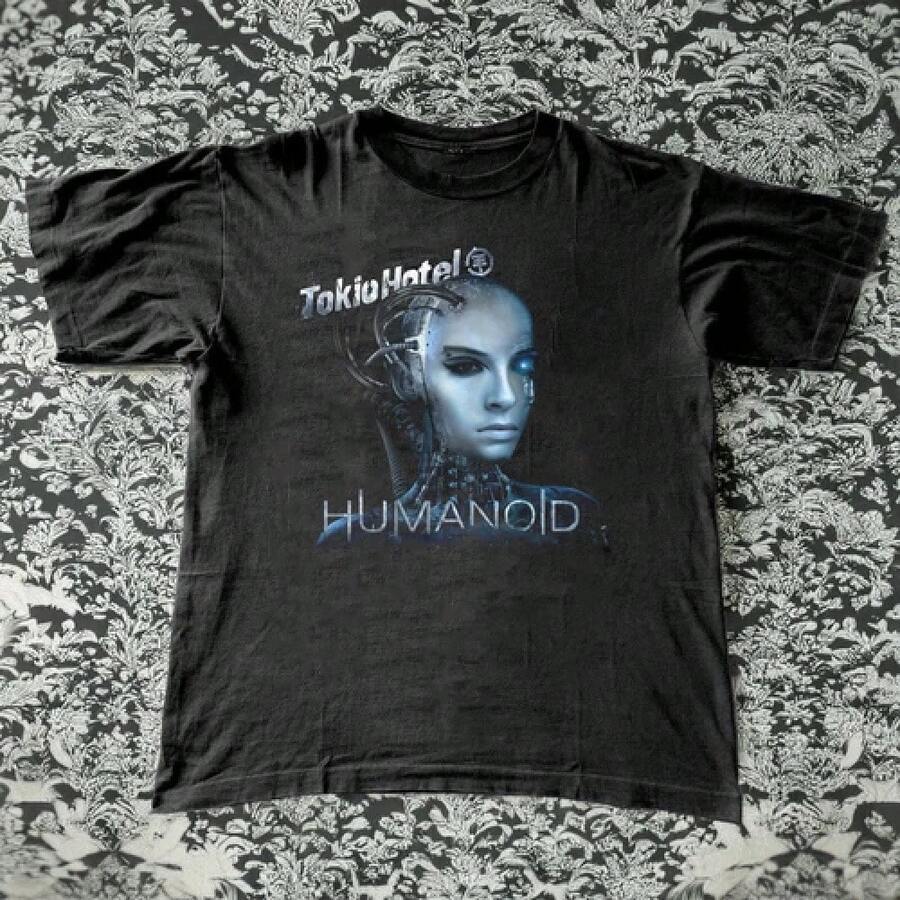 Humanoid (Deluxe English Version) - Album by Tokio Hotel Black Shirt,blusas elegantes dama,blusas de vestir elegantes - Negro - Ver 1