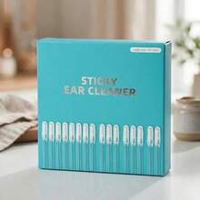 24 Pcs Ear Wax Stick, 2026 New Reusable Sticky Soft Ear Swabs, Adhesive Ear Wax Removal Tools, Ear Cleaning Tools Ear Curette Kids & Adults (Large, 24 Pcs) - Lớn - Xem 2