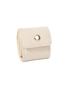 1/3pcs Mini Travel Jewelry Storage Bags, Felt Material, Foldable Gym Jewelry Organizer Stand Case With Snap Button, Multi-Compartment Small Roll Pouch For Rings, Earrings And Necklaces - Multicolor - View 10