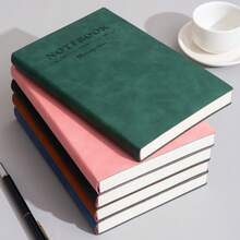 Juego de cuadernos A5, diseño impermeable, cubierta de cuero suave, papel ultra grueso y duradero - Perfecto para papelería de oficina y universidad, Cuaderno de notas > Cuaderno ejecutivo de cuero duro - A5 - Ver 11